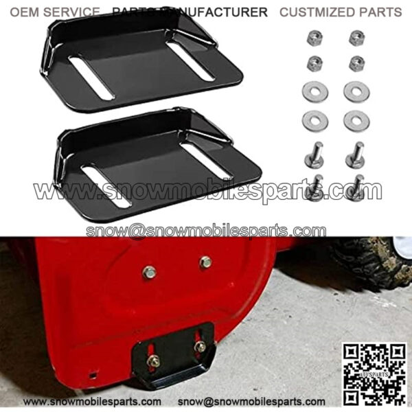 2pcs Snow Blower Skid Shoes Snow Thrower Slide Shoes Fit for MTD Cub Cadet Yardman Replace OEM 784-5580 784-5580-0637