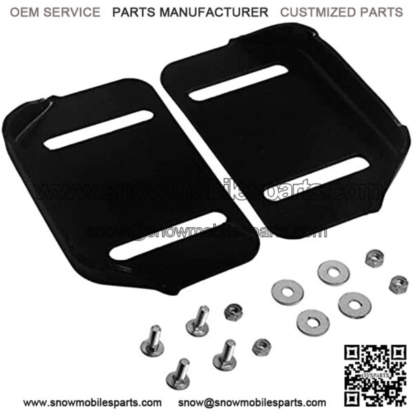 2pcs Snow Blower Skid Shoes Snow Thrower Slide Shoes Fit for MTD Cub Cadet Yardman Replace OEM 784-5580 784-5580-0637 - Image 2