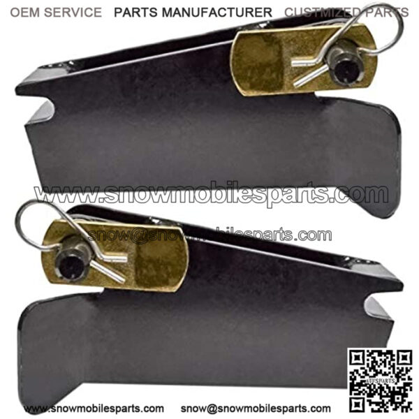 Receiver Pocket Set Left & Right Fits Snow Plow 67859 and 67858 DS & PS
