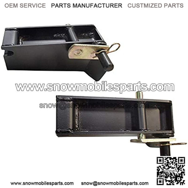 One New Snow Plow Ultra Mount LH & RH Mounting Pocket Set Fits Ultra Mount, UltraMount Models Interchangeable with 1304406, 1304407, 67858, 67858-A, 67859