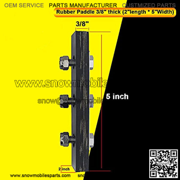 Snow Blower Impeller Modification Kit Universal 3/8" 3-Blade, for Modifies 2-Stage Machine, (3) - Image 4