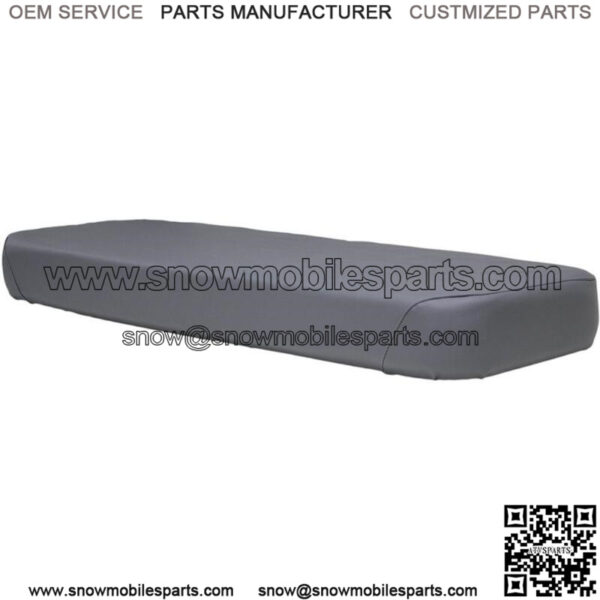 AMSS8619 44.00" x 4.00" x 17.00" Bench Seat Cushion, Gray Vinyl Fits Kubota