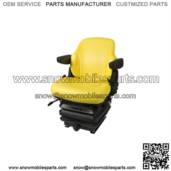 BL15279: Mechanical Suspended Seat ,Yellow Vinyl,