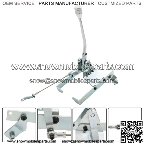 For GM TH350 Transmission Shifter Turbo 350 Automatic Shifter Complete 12" Stick - Image 2