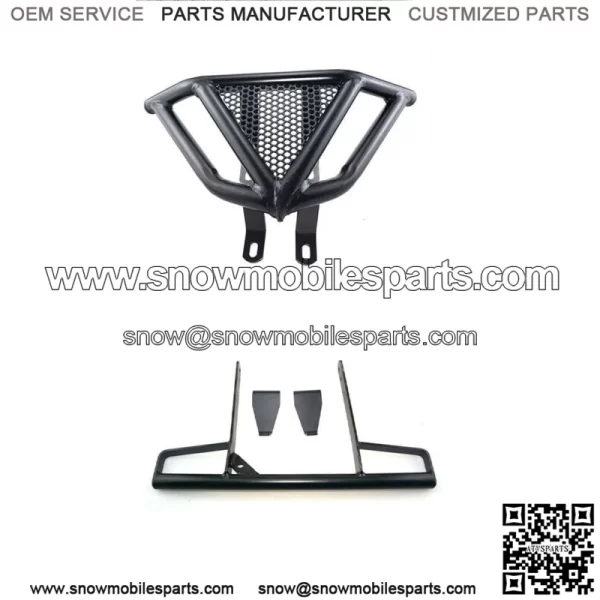 For Yamaha 700 / 700R 2006-2024  Front Bumper Guard + Rear Grab Bar (For: More than one vehicle)