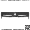 Steel Rear Bumper Ends For 2009-2014 Ford F-150 LH RH Pair Primered Set Black