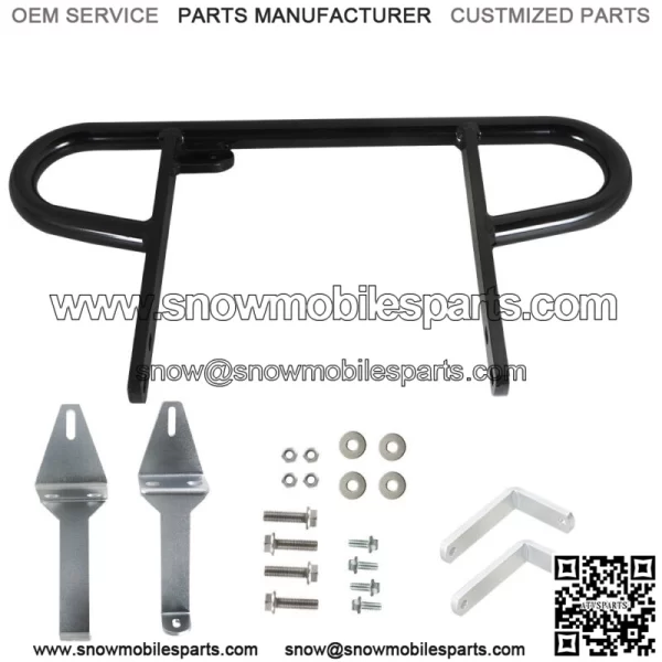 For Yamaha YFZ 450 2005-2009 2012-2013 NEW Black Rear Wide Grab Bar Bumper Muni