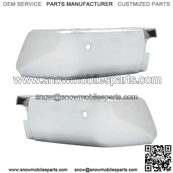 Rear Bumper End Set Chrome Driver and Passenger Side For 2014-2021 Toyota Tundra - Image 2