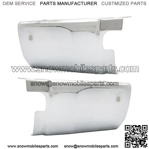 Rear Bumper End Set Chrome Driver and Passenger Side For 2014-2021 Toyota Tundra - Image 3
