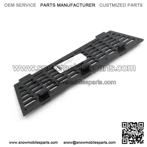 Bumper Screen, Upper, Gloss Black, Part 5439016-070 - Image 2