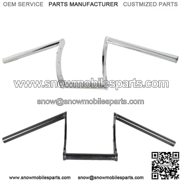 22mm 7/8" Motorcycle Z Bars Handlebar Handlebars For Sportster Ctom Chopper