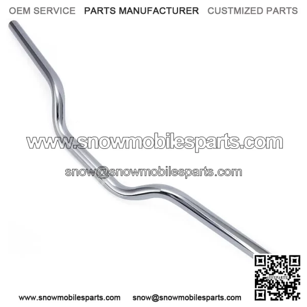 For Harley Softail Deluxe 7/8" Motorcycle Euro Tracker Drag Handlebars Bar 22mm - Image 2