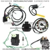 For Honda Sportrax 400 TRX400E Ignition Coil Spark Plug CDI Stator & Gasket Assy - Image 5