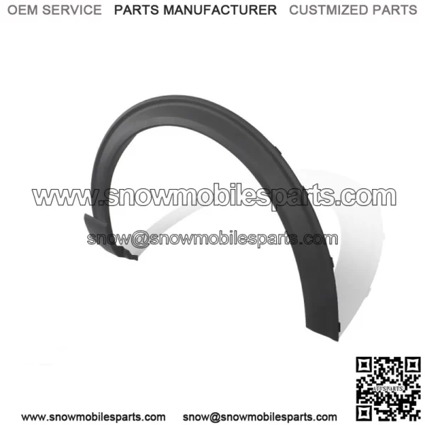 Front Right Fender Flares For 2020-2021 Ford Explorer LB5Z16039AA Black