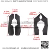 Fender Flares / Extensions Black Plastic For 2009-2014 Polaris RZR 800 (For: Polaris) - Image 2
