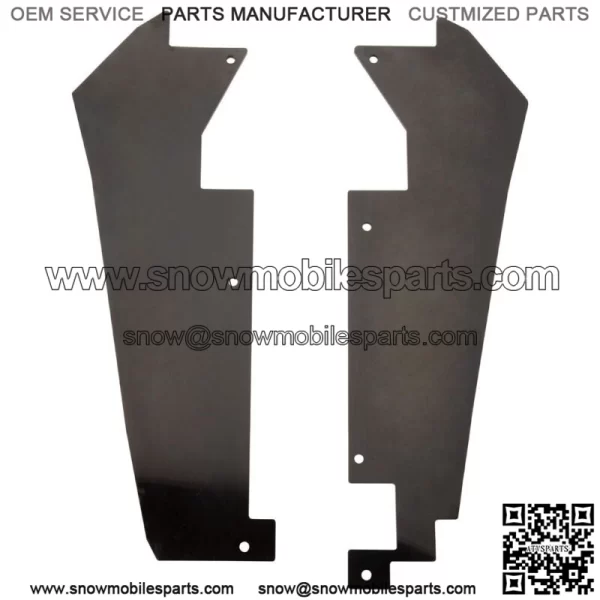 Rear Fender Well Mud Guards Polaris RZR Pro XP Turbo R 4 2020-24 (For: Polaris) - Image 2