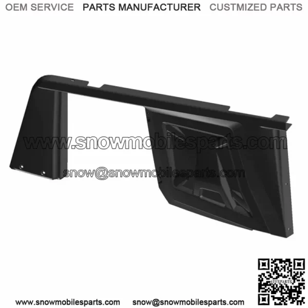 Polaris 5438057-070 FENDER-FRONT W/ RCKR RIGHT HAND BLACK Ranger 900 800 570 (For: Polaris) - Image 4