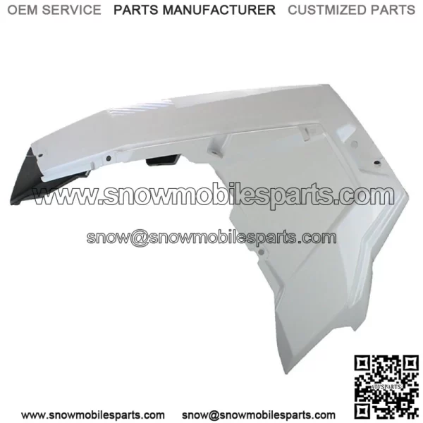 Polaris 5450717-599 White Left Hand Front Fender OEM 2014-2018 RZR 900 1000 XP 4 (For: Polaris)