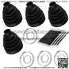 2 Rear Axle Outer Inner CV Boot Kit for Can-Am Maverick 1000R 4X4 2013-2017 - Image 3