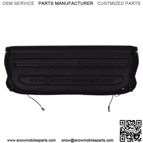 Fit For Honda 2015-18 19 Non Retractable Cargo Cover Shield Shade Tonneau Black - Image 4