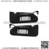 Black Pair Sidea Sun Visor For 2005-2013 Vanity Mirror C6 Shades 23142245