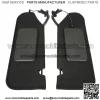 Black Pair Sidea Sun Visor For 2005-2013 Vanity Mirror C6 Shades 23142245 - Image 4