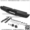 For 1995 96-2004 Toyota Tacoma Complete Steel Rear Step Bumper Black TO1102214 - Image 2