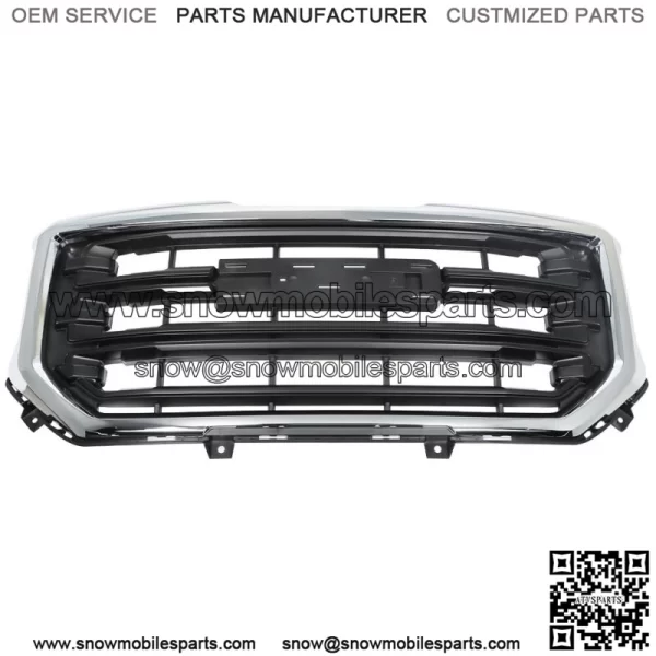 23496234 Front Bumper Grille For 2016 2017 2018 2019 Gmc Sierra 1500 Chrome