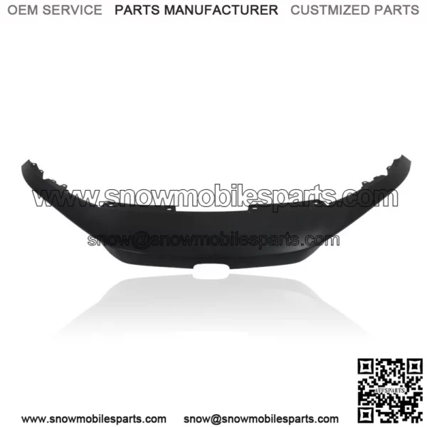 Black Front Bumper Grille Grill Cover Garnish For 2022-2023 Honda Civic