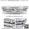Chrome Front Bumper Upper Grille For 2010-12 Ford Taur Limited SE SEL - Image 3