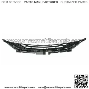 Gloss Black Front Bumper Upper Grille For 2019 2020 Chevy Malibu