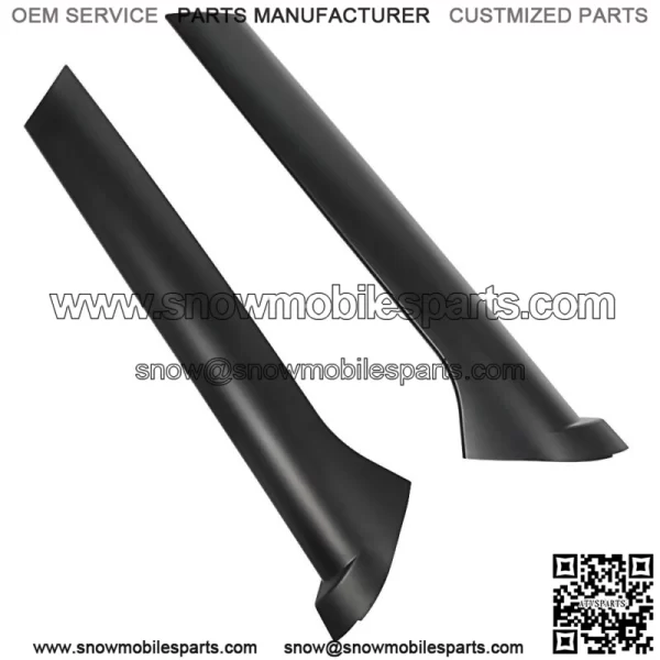 Fit For 1999-2004 Land Rover Discovery L&R Windshield Outer Trim Pillar Molding - Image 3