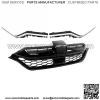 Front Bumper Grille & Chrome Trim Decor Strip Fit For 2020-2022 Honda CR-V