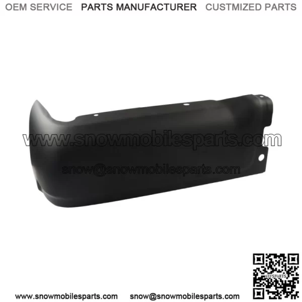 Rear Step Bumper End Face Bar For 2009-2014 Ford F-150 Right Matte Black - Image 2