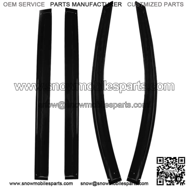 4PC Window Visor For 2004-2008 2009 Toyota Sienna Rain Sun Deflector Shelter - Image 2