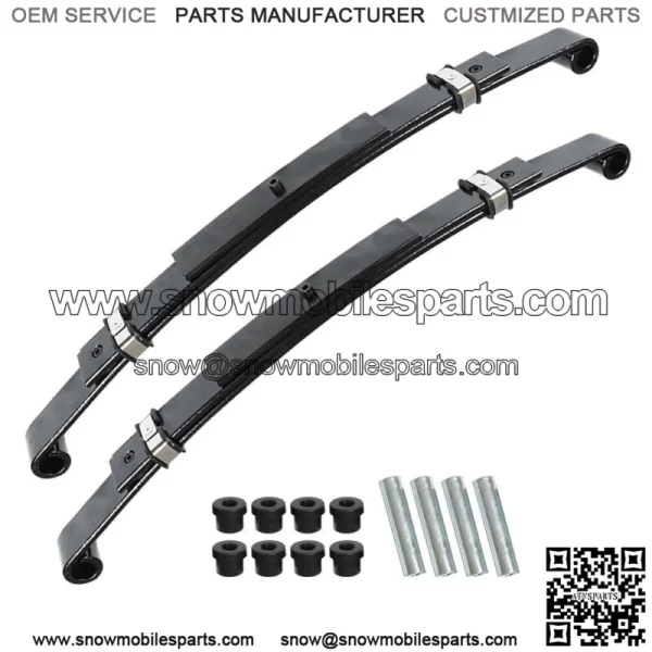 Fits For E-Z-GO TXT 1996-2013 Golf Carts Heavy Duty Rear Leaf Springs -Set Of 2 - Image 2