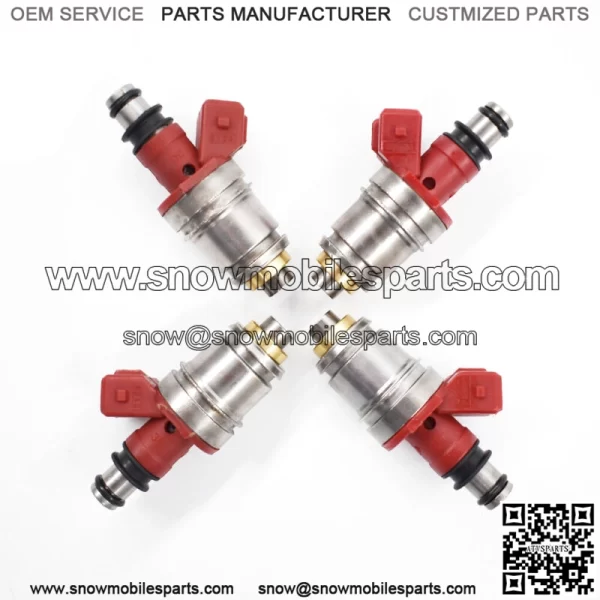 4X Fuel injectors 16600-86G00 For 1990-1994 Nissan D21 1995 Pickup 2.4L 2-Door - Image 4
