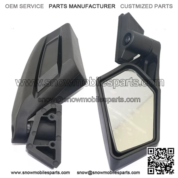 UTV Racing Rear View Side Mirrors For Can-Am Maverick X3 XRS XDS MAX 2017-2024