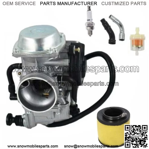 Carburetor W/ Air Filter Oil Filter For 1988-2000 Honda FourTrax 300 TRX300 (For: Honda)