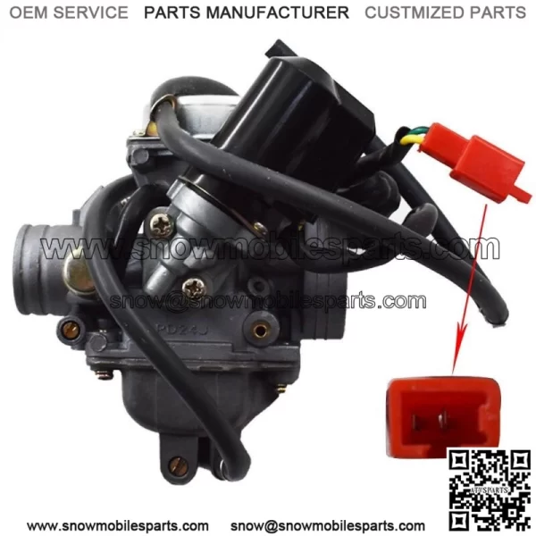 GY6 150 CC SCOOTER Moped Carburetor CARB For ATV Gokart Roketa Taotao Sunl Tank - Image 2