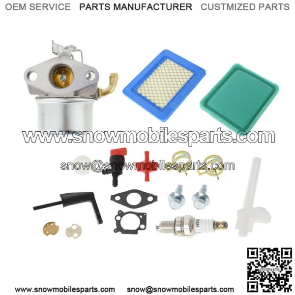 Carburetor W/Gasket Air Filter For Craftsman Tiller Intek 190 6 HP 206 5.5hp Eng - Image 4