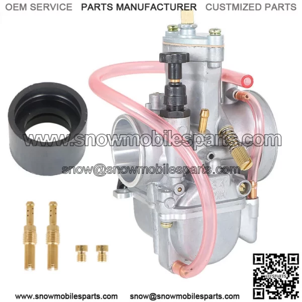 PWK 34 34mm Carburetor Carb For Kawasaki Honda Dirt Bike Quad Motorcycle ATV
