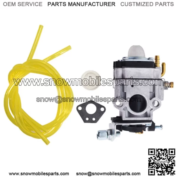 PCV43 For Gas 2 Cycle 43cc Powermate Tiller Motor Parts Carburetor Carb & Gasket - Image 2