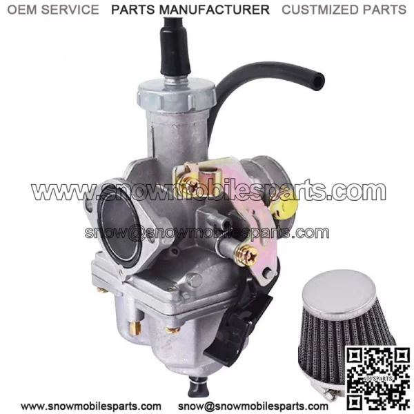 Carburetor W/ Air Filter For Honda ATV ATC200S Sportrax 250 TRX250EX Carb