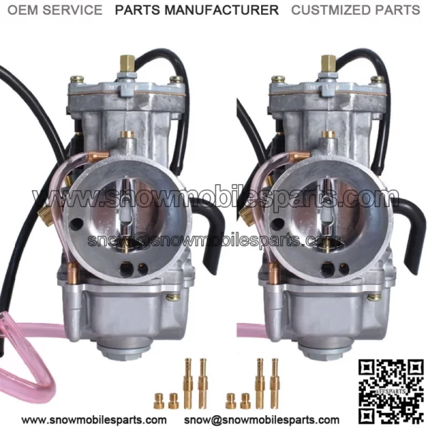 For Yamaha Banshee 34MM 34 Mil Larger Carburetors Carbs PWK New Pair of 2PCS