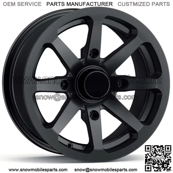 15" RockTrix RT102 ATV Wheel Rim 15x7 et10 | 4x137 4/137 4-137 | 4+3 Offset (For: Can-Am)