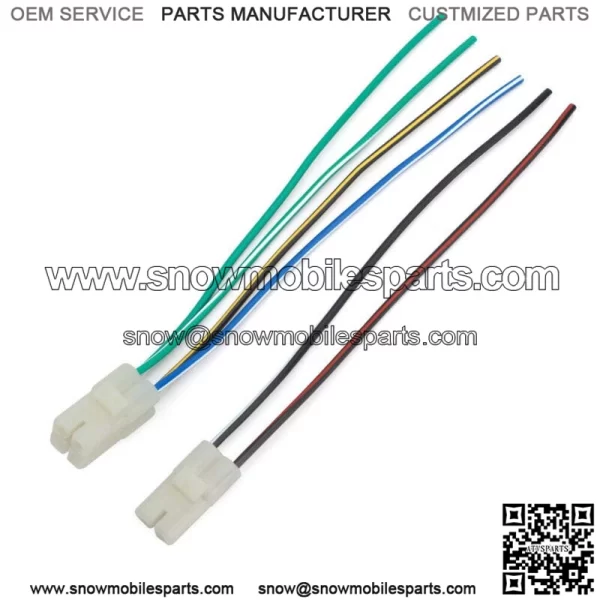 For Honda 1986 1987 ATC250ES ATC250SX TRX70 CDI Pigtail Plug Upgraded Connector (For: Honda FourTrax 70)
