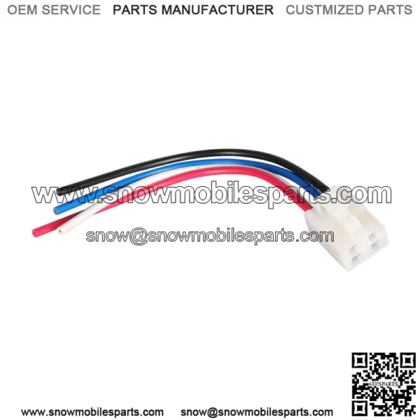 For Yamaha YFZ450 Raider R1 Starter Solenoid Relay Wiring Harness Plug - Image 2
