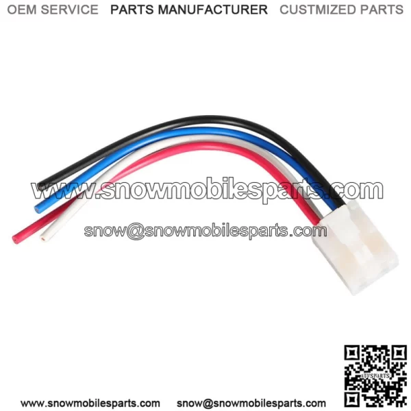 For Yamaha YFZ450 Raider R1 Starter Solenoid Relay Wiring Harness Plug - Image 3