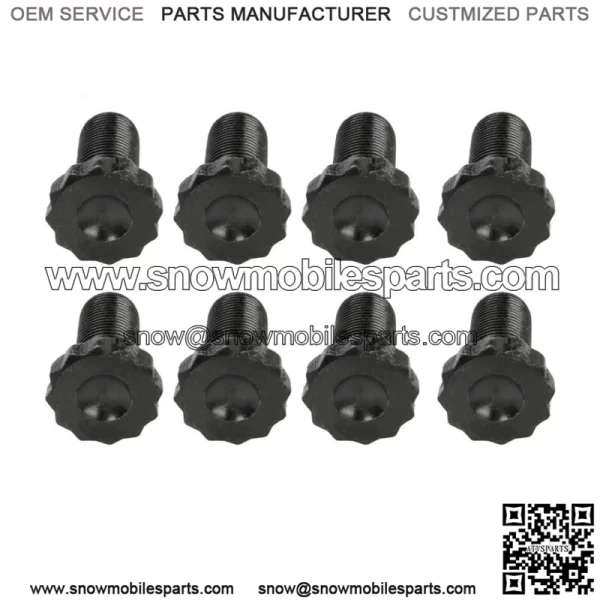 For Honda B series GSR LS SI EG EK DC2 B16 B18C1 B18 B18A1 Flywheel Bolts Black